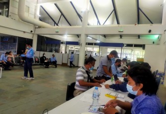 Kegiatan Vaksinasi Booster yang di lakukan serentak di seluruh daerah Provinsi Kepulauan Riau