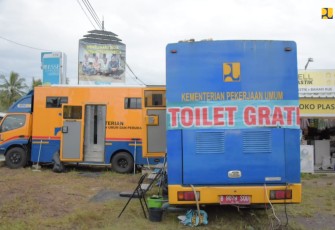 Sarpras Sanitasi di 26 Titik Lokasi Posko Nataru 2022/2023