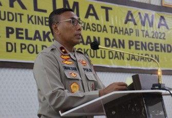 Wakapolda Bengkulu Brigjen Pol. Drs. Umardani, M. Si 