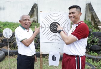 Bupati saat Pimpin Apel dan Olahraga Bersama Sinergitas TNI-Polri dan Forkopimda Kabupaten Asahan