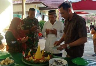 Syukuran HUT RI ke 77 di Kelurahan Marang 