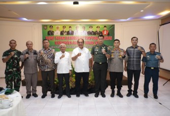 Bupati Asahan saat Buka Rapat Forum Koordinasi Pimpinan Daerah