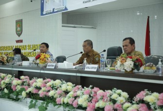 Pemkab saat Gelar Sosialisasi Penyusunan SKP ASN di Lingkungan Pemkab Asahan
