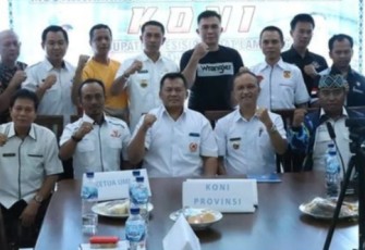 Pengurus KONI Kabupaten Pesibar