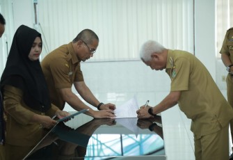 Bupati saat Buka Rakorpem Sekaligus Launching Inovasi Kabupaten Asahan