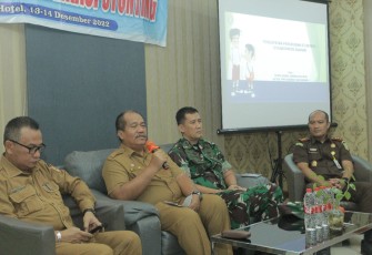 Wakil Bupati Asahan saat Buka Acara Pengukuran dan Publikasi Stunting