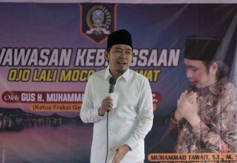 Ketua Fraksi Gerindra DPRD Jatim Muhammad Fawait 