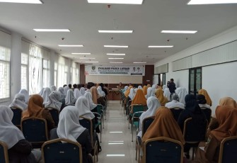Suasana rapat evaluasi CPNS di Aula BKPSDM Padang Panjang