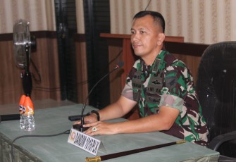 Dandim 1016/Palangka Raya, Letkol Inf Frans Kishin Panjaitan, S.A.P., M.P.M., M.Han
