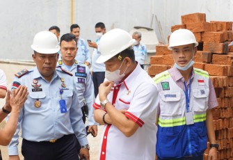 Irwil Icon saat Kunjungi Lapas Cilegon