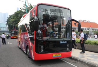 Bus Listrik BTS 