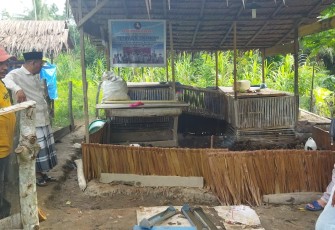 Anggota DPRK Aceh Timur saat kunjungi Perternak Bebek