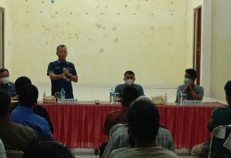 Rapat Realisasi Plasma Perkembunan Sawit Bersama Bupati Gumas 