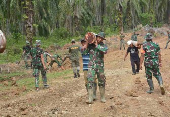 TMMD Ke-113 Kodim 0203/Langkat akselerasikan perbaikan ekonomi warga pelosok desa