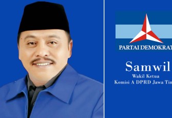 Politisi Demokrat Samwil yang juga wakil ketua Komisi A DPRD Jawa Timur, Sabtu (22/10/2022).