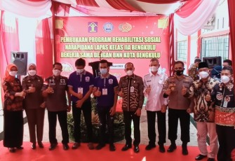 WBP Narkoba Lapas Bengkulu Diberi Program Rehabilitasi Sosial 