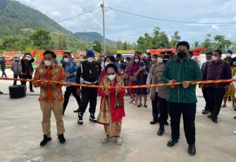 Opening SPBU Sopo Toba Energi Indonesia, oleh Bupati Samosir