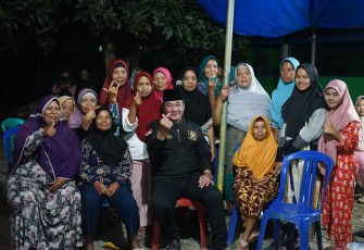 Rosjonsyah disambut warga Desa Bungin Tambun II, Kaur 