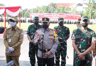 Apel gelar pasukan operasi Liong Kapuas