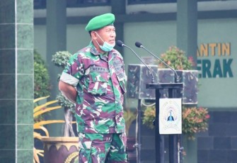 Pamitan Letkol Inf Heppy Setelah 37 Tahun Bertugas