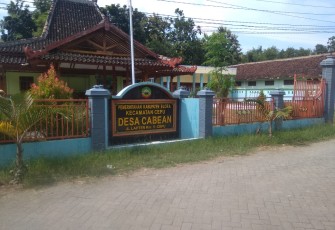 Balai Desa Cabean, Kecamatan Cepu, Blora Jawa Tengah