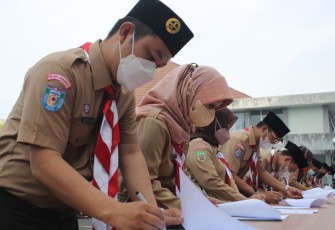 Penandatanganan perjanjian kinerja dengan Eselon IV Pemprov Bengkulu