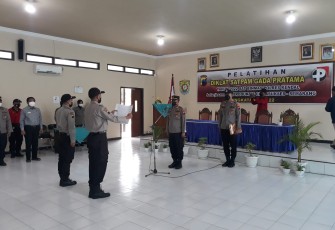 Diklat Satpam Gada Pratama tahun 2022 (Angkatan I tahun 2022) Polres Kendal