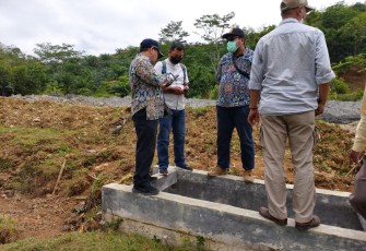 BWS VII Provinsi Bengkulu saat inspeksi