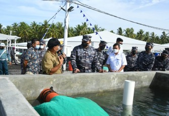  TNI AL Bangun Klaster Ekonomi Kampung Bahari Nusantara