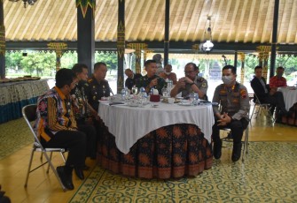 Kodim 0707/Wonosobo siap Back Up Kebijakan Pemda Wonosobo