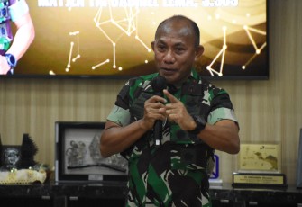 Pangdam XVIII/Kasuari Ajak Insan Pers Jaga Keindahan Papua Barat