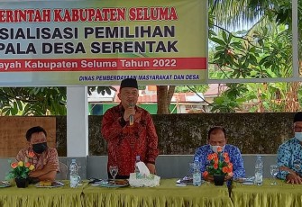 Sosialisasi Pilkades serentak di Kecamatan Sukaraja
