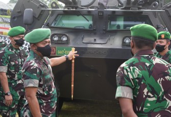 Pangdam Minta Tunjukkan Totalitas Pengabdian dan Tanggung Jawab Dalam Tugas