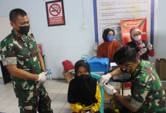 Kolaborasi Nakes Kodim 0913/PPU