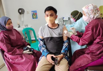 Gerai Vaksinasi di Klinik Pratama Polres Bogor