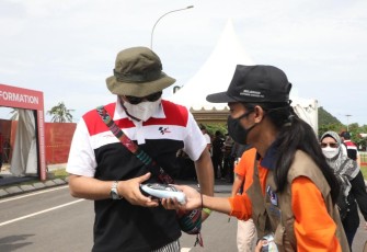 Penonton MotoGP Mandalika Apresiasi Dukungan BNPB