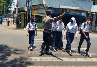 Cegah Tawuran Pelajar, Polisi Terjun Ke Lapangan