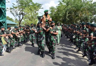 Tiga Pesan Pangdam Kasuari Untuk Prajurit Yonif RK 762/VYS