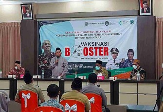 KemenkopUKM Apresiasi Pelaksanaan Vaksinasi Oleh KSPPS BMT UGT Nusantara