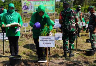 Korem 121/Abw Wujudkan Program Langit Biru