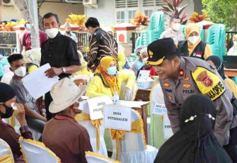 Jelang Memasuki Bulan Suci Ramadhan, Polisi Terus Dorong Masyarakat Segera Vaksinasi