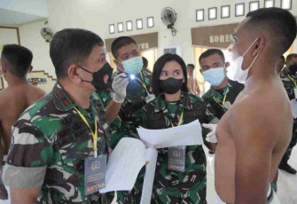 ​​240 Calon Tamtama TNI AD Subpanda Korem 162/WB Ikuti Seleksi Tingkat Panda Kodam IX/Udy