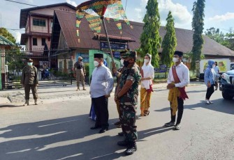 Dandim 1015/Sampit Menghadiri Pembukaan Pasar Ramadhan