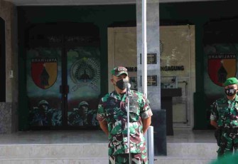 Apel Pagi di Awal Bulan Suci Ramadhan 1443 H, Ini Pesan Dandim Tulungagung