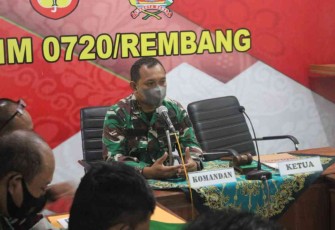 Dandim 0720/Rembang Pimpin Sidang Pankar Jabatan Bintara dan Tamtama