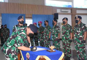 Rotasi Jabatan di Jajaran Pangkalan Utama TNI AL V Kembali Bergulir
