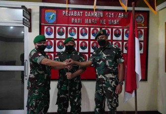 Danrem Pimpin Korps Raport Kenkat Perwira, Bintara dan Tamtama Korem 121/Abw
