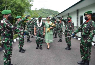Tradisi Pedang Pora, Korem 023/KS Melepas Danrem 023/KS