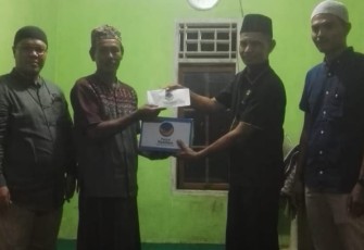 Safari Ramadhan DPD NasDem Pasaman di Masjid Al Munawaroh Guo Siayuang, Kecamatan Mapat Tunggul