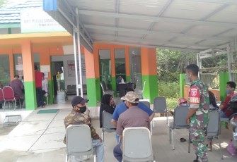 Pelaksanaan vaksinasi di Barito Kuala